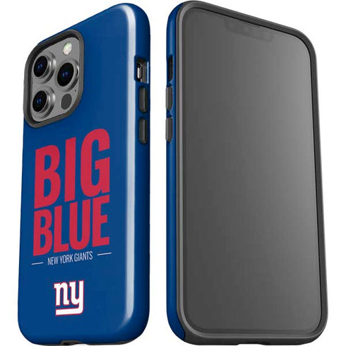 NFL New York Giants Team Motto iPhone 15 Pro Impact Case
